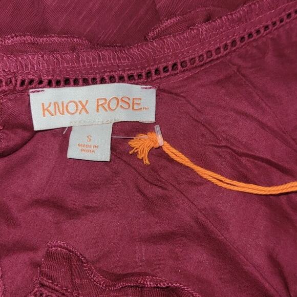 Flutter Sleeve Embroidered Top | Knox Rose | Small - Picture 7 of 9